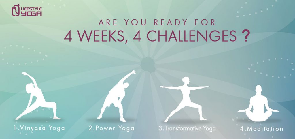 4 Weeks, 4 Yoga Challenge