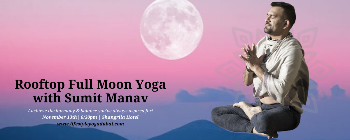 Rooftop Full Moon Yoga & Meditation