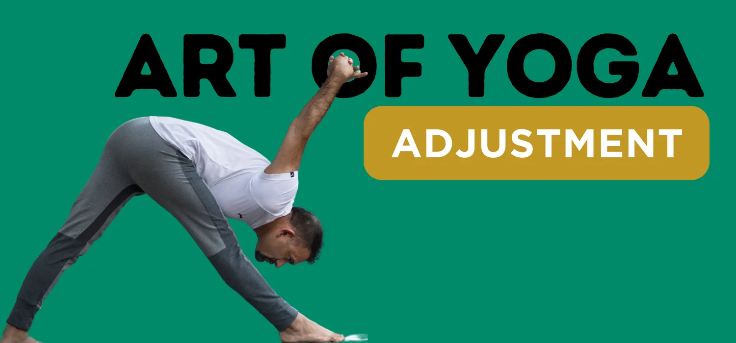 The art of yoga adjustment