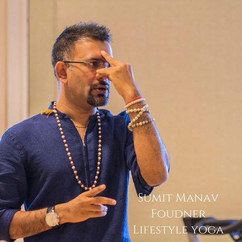 Sumit-Manav-FoudnerLifestyle-yoga